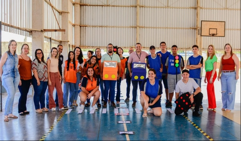 Os alunos e professores são protagonistas da transformação